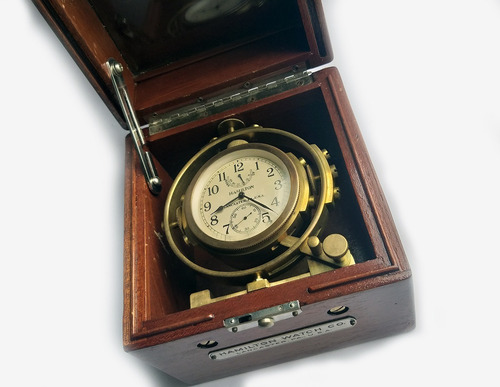Hamilton Mariner Chronometer Mod 22 Fantástica Conservação