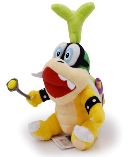 Pelúcia Koopaling Iggy Koopa 20 Cms - Mario Bros - Nintendo