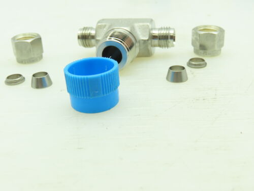 Hy-lok 316 Male Branch Tee Compression Fitting 1/4 Tube Ssc