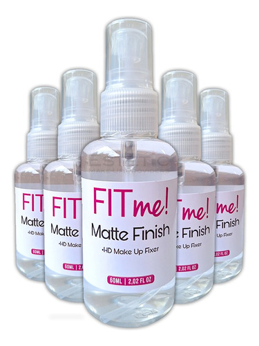 Pack X6 Bruma Fijadora Maquillaje Fit Me Hd Matte Mayorista