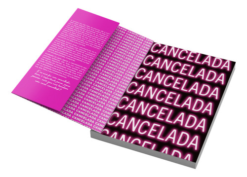 Cancelada, de Tube, Viih. Editorial Agir, capa mole em português, 2021