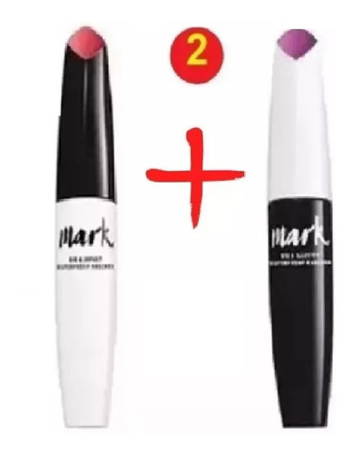 Kit Mascara Big Impact + Big Illusion Mark Avon Pretas