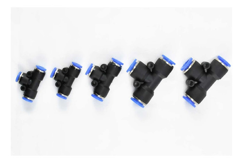 Conector Tee 08 Mm Pack 10 Unidades