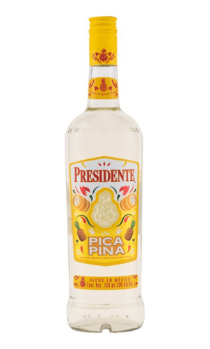 Licor De Brandy Presidente Pica Piña 700 Ml