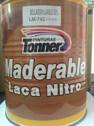 Sellador Lijable Para Madera Tonner