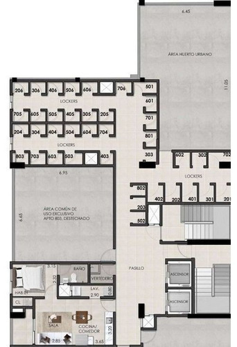 Apartamento De Venta En Evaristo Morales