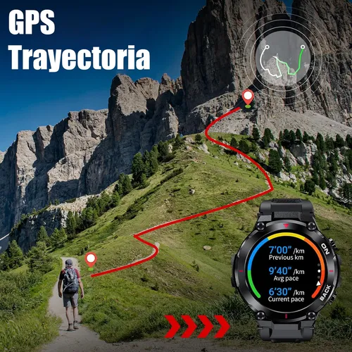 Reloj inteligente hombre con gps sales