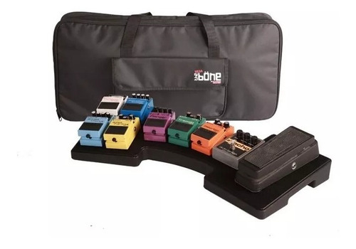 Pedalboard Estuche Para Pedales Con Fuente Gator G-mega-bone