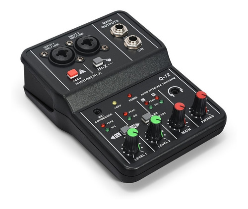 Winmix Q-12 Tarjeta De Sonido Del Ordenador