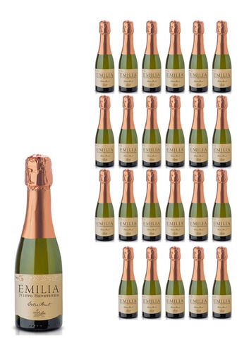 Champagne Emilia Nieto Senetiner Extra Brut X187cc Caja X24