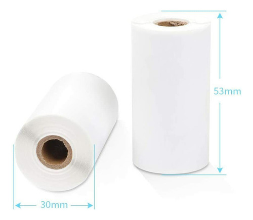 . Papel Térmico Phomemo T02 De 3 Rolos