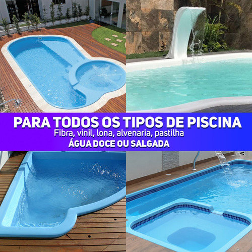 Aquecedor Automático Para Piscina 100m³ C/ Comando Wifi
