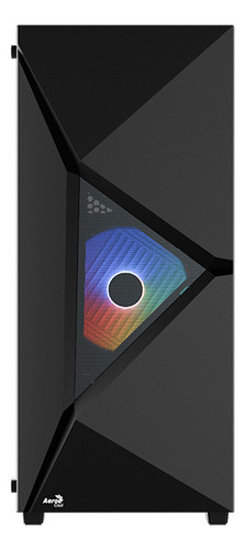 Gabinete Aerocool Player G-bk-v1 Mid-tower Atx Color Negro