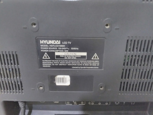 Imagen 3 de 3 de Tv Hyundai Para Repuesto O Reparación