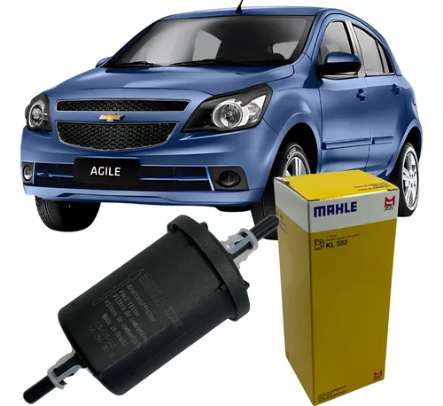 Kit 10 Filtros de Combustível Linha Chevrolet Gm Mahle