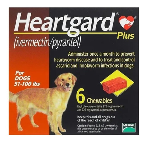 Desparasitante Frontline Heartgad Plus Merial Perro 23-45kg