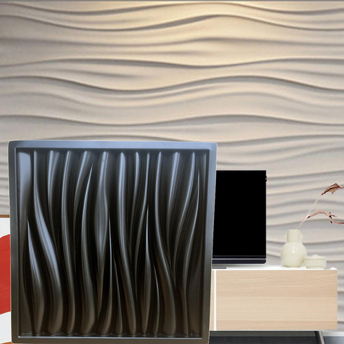 Molde De De Pared Con Patrón De Onda, Moldes De