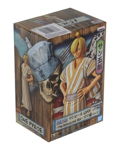 Boneco Sanji - One Piece The Grandline Men Vol 5 - Bandai