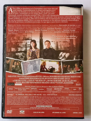 Intercambio De Parejas - Mandy Moore - Dvd Original Usado Z4 (Usado)