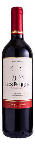 Vinho Tinto Los Perros Carmenere 750ml - Cx C/12 Un