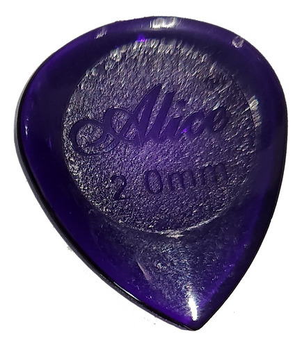 6 lengüetas de guitarra Gota, guitarra Alice 3.0 2.0 mm