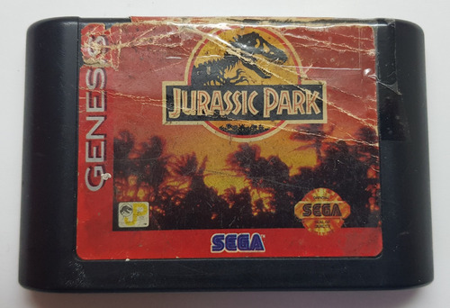 Jurassic Park Sega Genesis Original Americano Faço $60