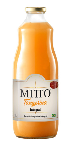 Suco Mitto Tangerina Integral Vidro 1l
