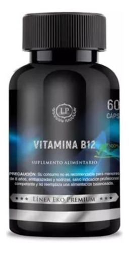 Vitamina B12 60caps Ayuda Formación Glóbulos Rojos Zeo Sport