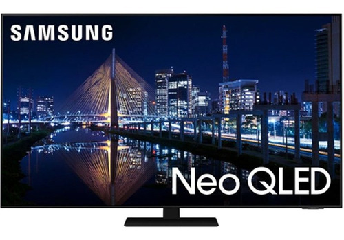 Imagem 1 de 4 de Samsung Smart Tv 55 Neo Qled 4k 55qn85a, Mini Led, Painel 12