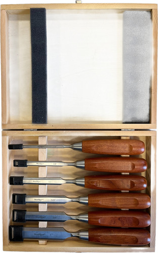 Woodriver 6 Piece Bench Chisel Set (Usado)