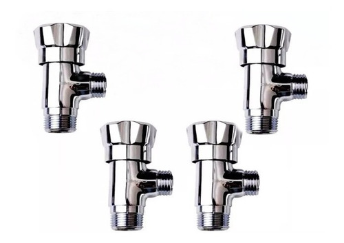 Imagen 2 de 2 de Llave De Arresto 1/2 X 1/2 Con Roseta Gs