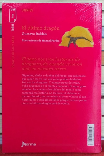 El Último Dragón Gustavo Roldán Torre De Papel Roja Norma *