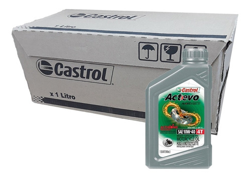 Aceite Semi Sintetico Castrol Actevo 10w40 X Caja 16u