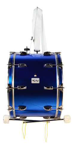 New Beat Nbmd-2420c Mbl Tambora 24 X 20 Pulgadas Y Baquetón Color Azul