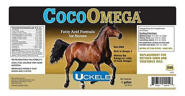 Uckele Cocoomega Oil Gallon Ssb