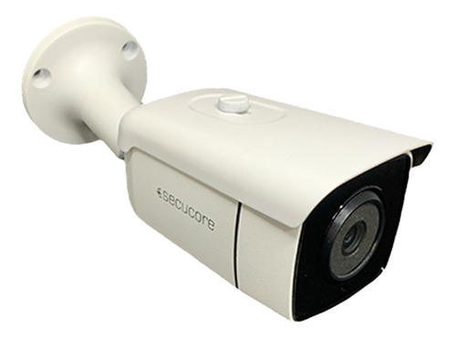 Cámara Vigilancia Seguridad Ip Cctv Bullet Video Hd 2k 4 Mp Color Blanco