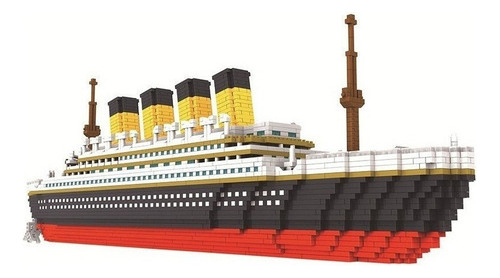 Conjunto De Blocos De Construção Titanic, 3800 Peças