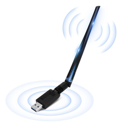 Adaptador Red Inalambrica Antena Usb Wifi Usb3.0 150mbps