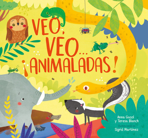 Veo, Veo... Ãâ¡animaladas!, De Gasol, Anna. Editorial Beascoa, Tapa Dura En Español