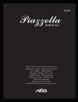 Comprar Libro: Piazzolla Album N3: Partituras Para Piano (piazzolla