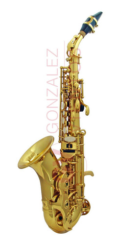 Saxo Soprano Curvo Lincoln Lcss-656 Deluxe