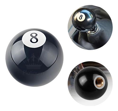 Manopla P/ Câmbio De Carro Bola De Bilhar Todas Cores