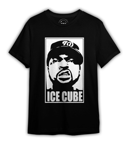 Imagen 1 de 1 de Polera Ice Cube Hiphop Leyendas  Vinilo Textil 100% Algodón
