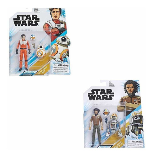 Star Wars Resistance Poe Dameron/bb-8 Y Yarek Yeager/bucket