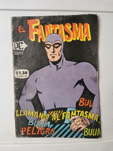 Comic El Fantasma #67 Año 1972 Editorial Colmex