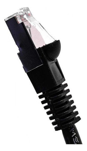 Firefold Cable Conexion Blindado Ethernet Cat6 4 Pie Negro