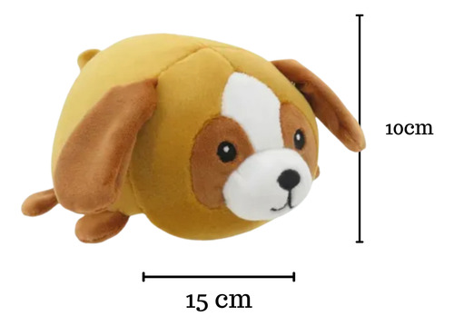 Mini Peluche Animales Kawaii 15cm Smoochy Pals Suaves Regalo Perrito