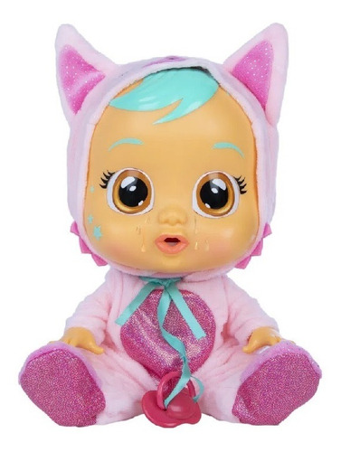 Imagem 2 de 3 de Boneca Cry Babies Foxie Chora De Verdade Multikids - Br1405