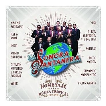 La Sonora Santanera Homenaje A La Musica Tropical Cd + Dvd