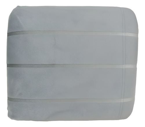 Manta Frida Camaro Invierno Flannel 2 1/2 Plaza Con Tramado Gris